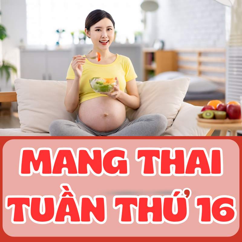 Chế độ dinh dưỡng khi mang thai tuần thứ 16